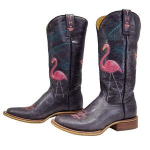 TIN HAUL WOMEN'S FLAMINGO COWBOY WESTERN BOOTS WITH TRAILERHOOD SOLES